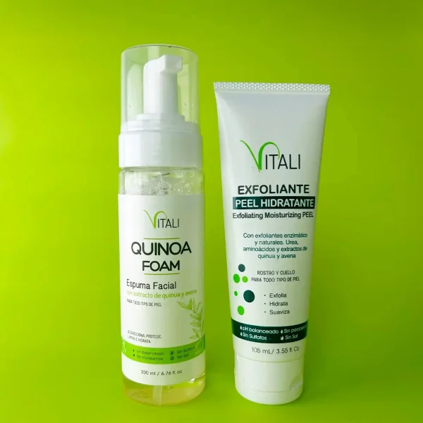 Tratamiento limpieza Profunda Espuma + Exfoliante (200ml - 105ml)