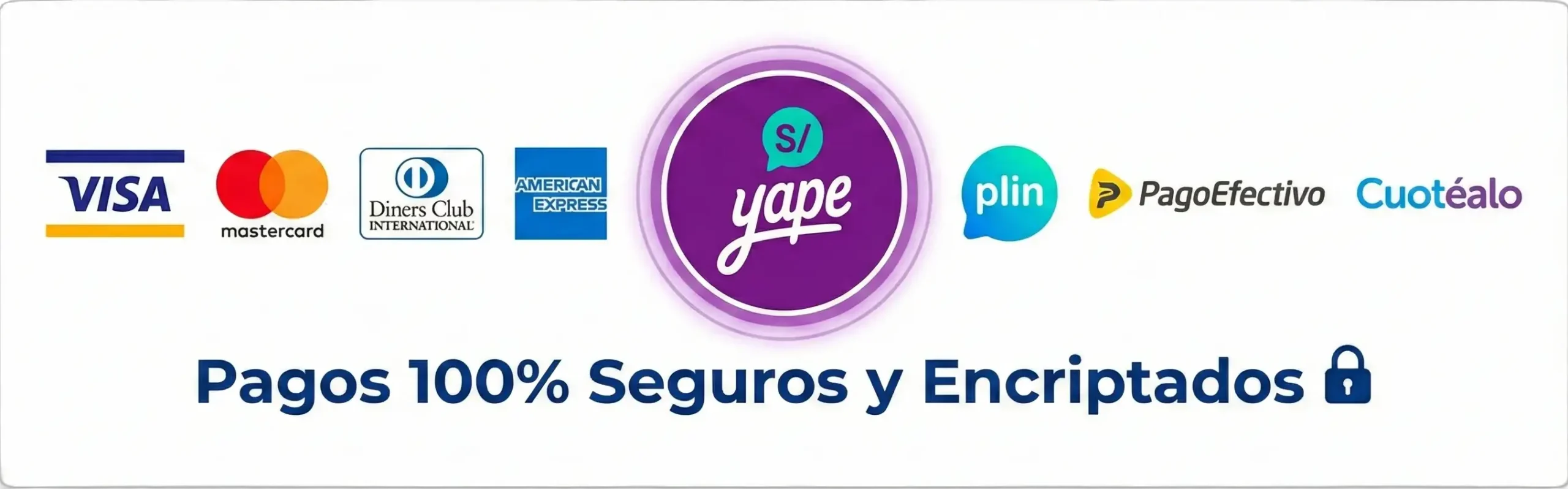 Pagos 100% Seguros Yape Visa Mastercard